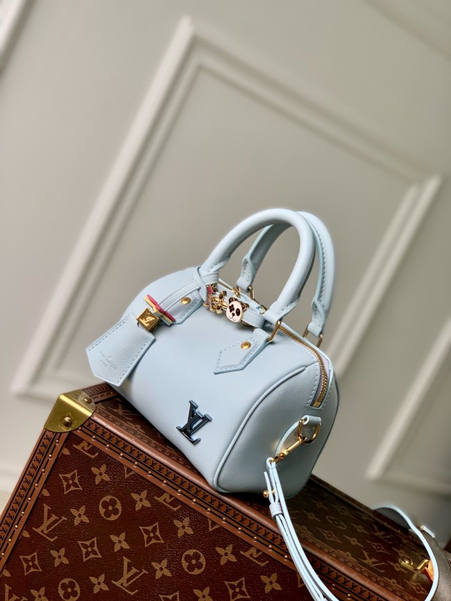 Louis Vuitton Speedy Bandouliere M24598 Light blue