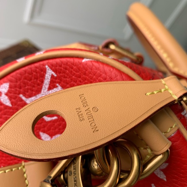 Louis Vuitton NEW Speedy P9 Bandouliere 25 M11561 red