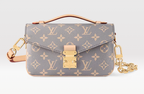 Louis Vuitton Pochette Métis East West M12429 Trianon Gray