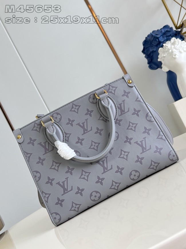 Louis Vuitton Onthego PM M45653 Trianon Gray