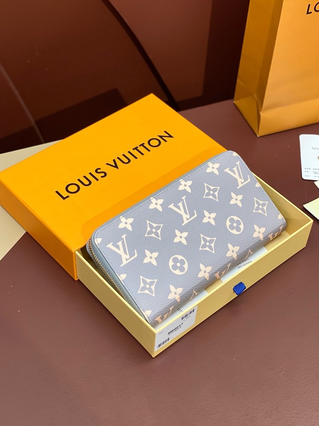 Louis Vuitton Zippy Wallet M60017 Trianon Gray