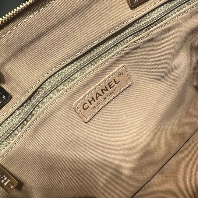 CHANEL SMALL SHOPPING BAG AS3969 Dark Beige