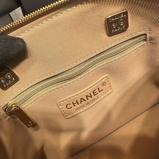 CHANEL SMALL SHOPPING BAG AS5130 Dark Beige