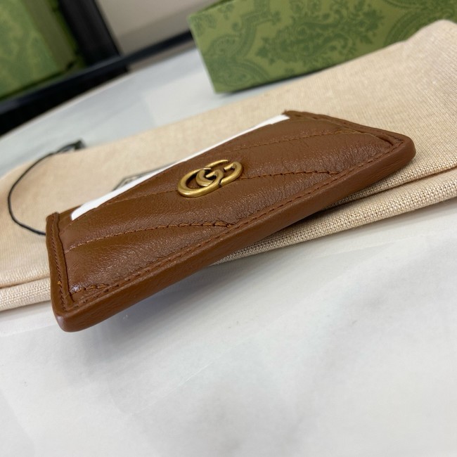 Gucci OPHIDIA CARD CASE 443123 brown