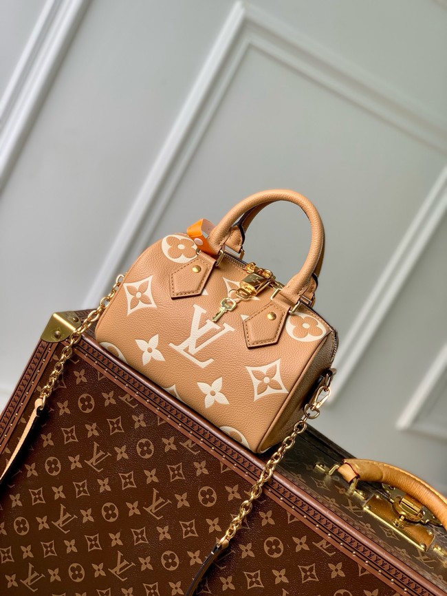 Louis Vuitton Speedy Bandouliere 20 M12713 Arizona & Cream