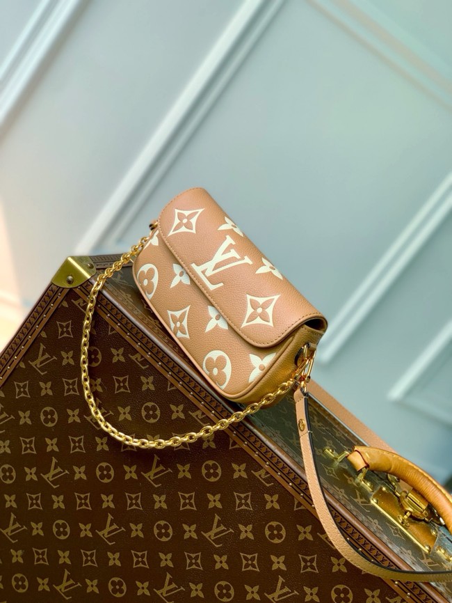 Louis Vuitton Wallet On Chain Ivy M12758 Arizona & Cream