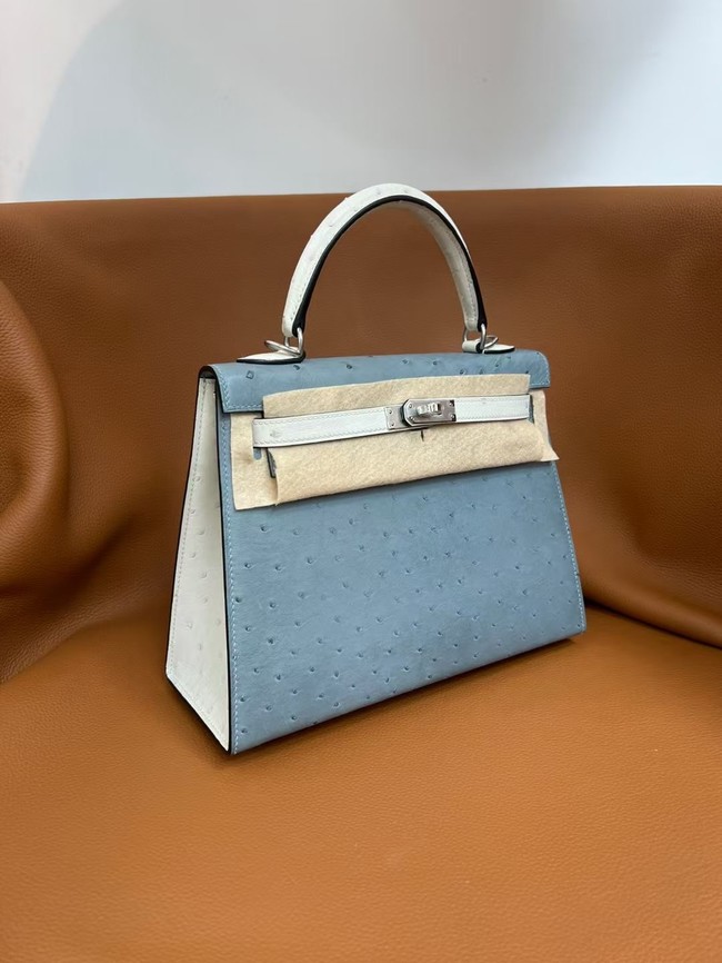 Hermes Kelly Shoulder Bags Ostrich skin KL2655-10