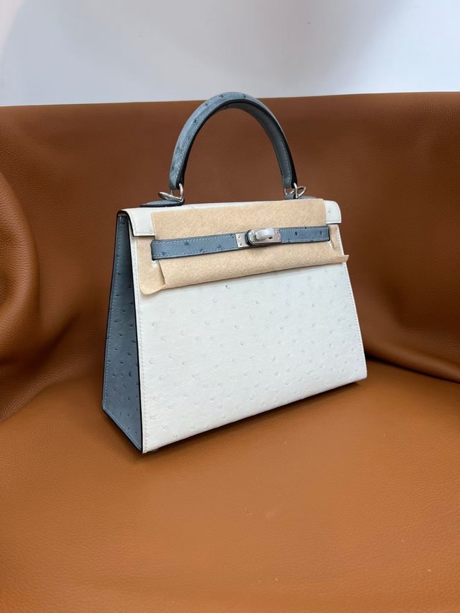 Hermes Kelly Shoulder Bags Ostrich skin KL2655-12