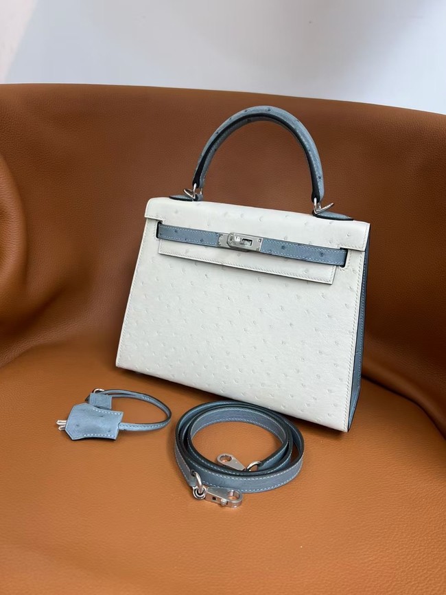 Hermes Kelly Shoulder Bags Ostrich skin KL2655-12