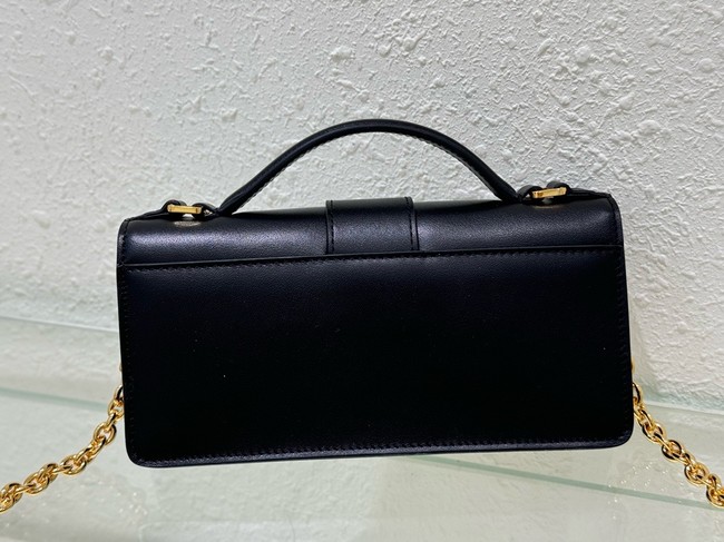 Dior Miss Montaigne Mini Bag Black Smooth Calfskin S2356UB