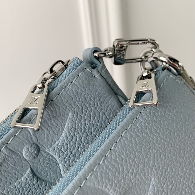 Louis Vuitton NEW Multi Pochette Accessoires M47173 Blue Washed