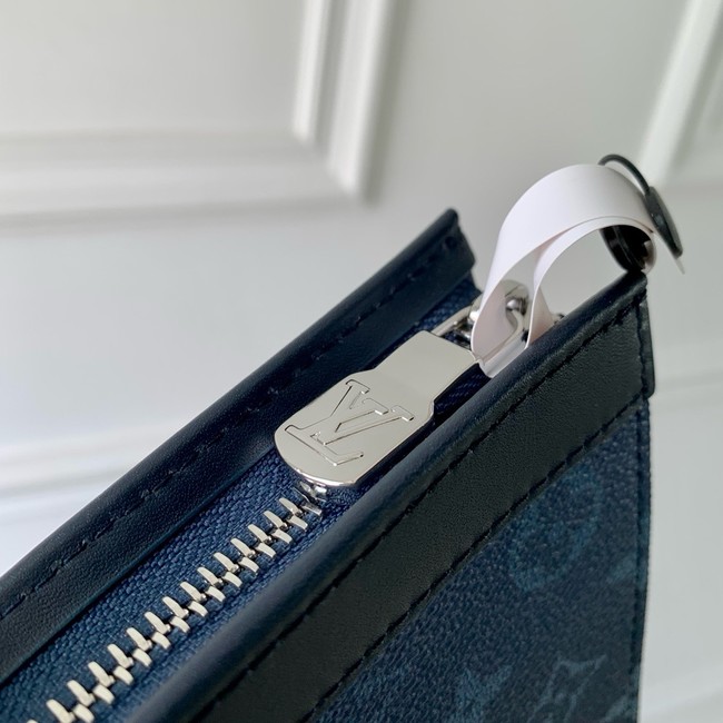 Louis Vuitton Pochette Voyage MM M61692 Navy Blue