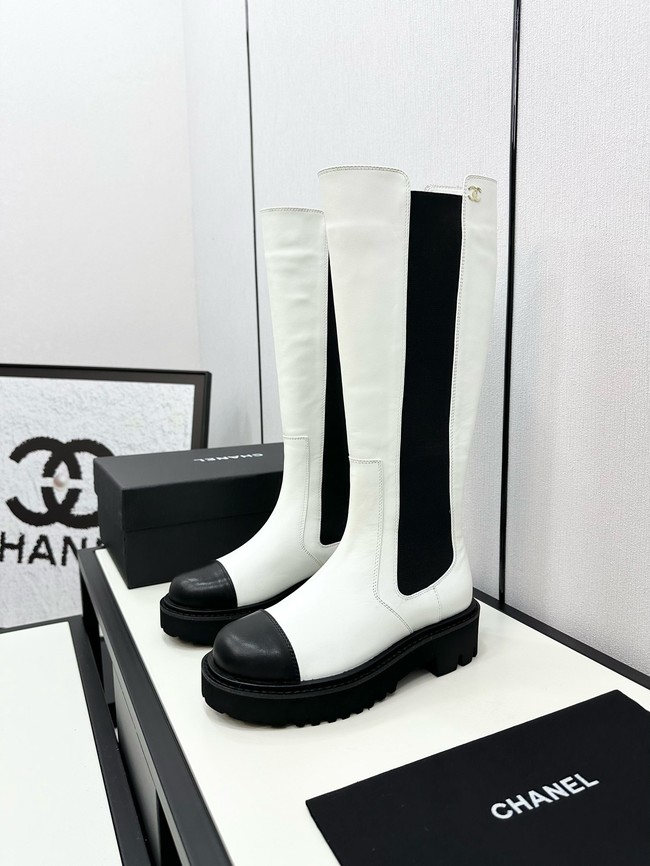 Chanel WOMENS HIGH BOOTS Lambskin heel 55234-3