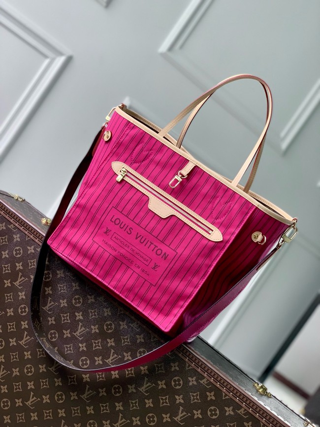 Louis Vuitton REVERSIBLE - EARLY ACCESS Neverfull Bandouliere Inside Out MM M12096 rose