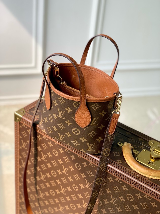 Louis Vuitton REVERSIBLE Neverfull Bandouliere Inside Out BB M12099 Tan