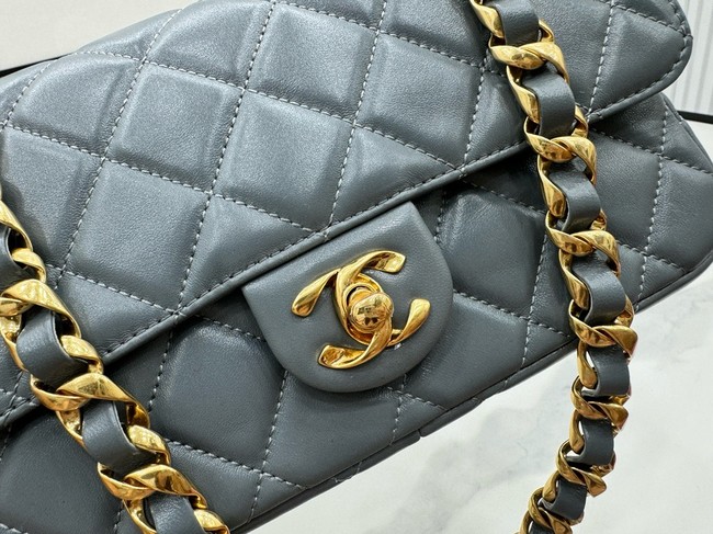 Chanel SMALL 2.55 HANDBAG Lambskin & Gold-Tone Metal AS6300 Blue