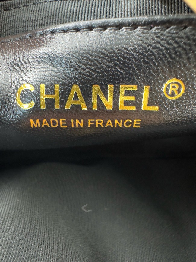 Chanel SMALL CAMERA CASE AS5086 black