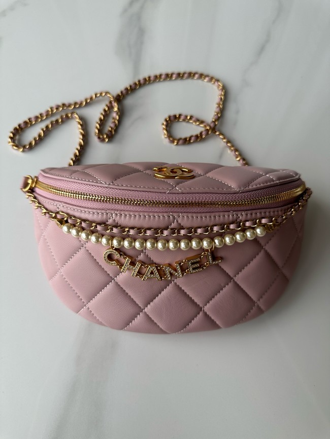 Chanel WAIST BAG AS4991 Light Pink