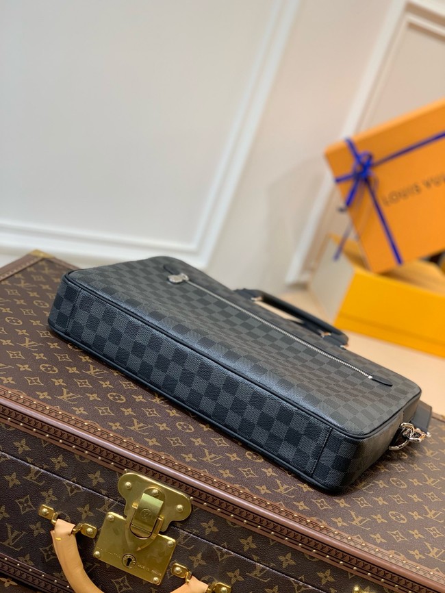 Louis Vuitton Slim Briefcase NV N50200 black