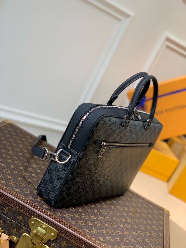 Louis Vuitton Slim Briefcase NV N50200 black