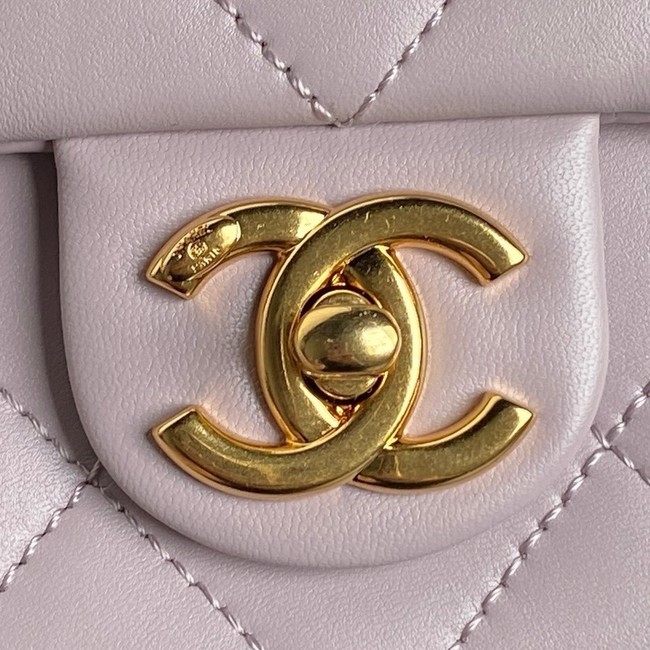 Chanel FLAP BAG AS5174 Light purple