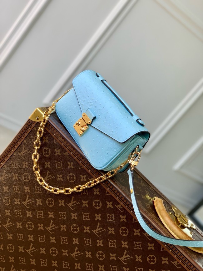 Louis Vuitton Pochette Metis East West N85902 sky blue