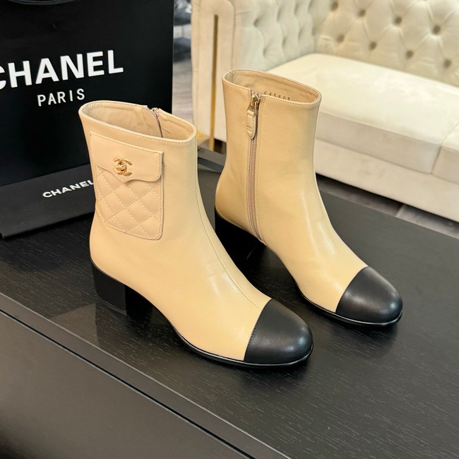 Chanel WOMENS SHORT BOOTS 55275-3