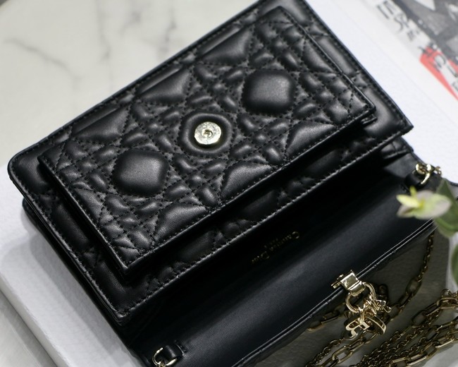 My Dior Mini Bag Cannage Lambskin S3105N black