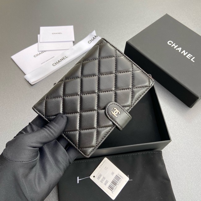 Chanel CLASSIC CARD HOLDER 96066-4 BLACK