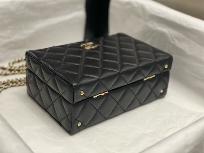 CHANEL SMALL BOX BAG AS5167 black