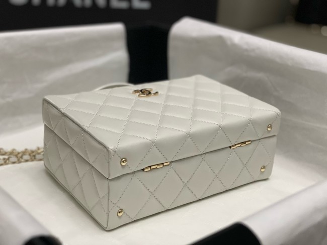 CHANEL SMALL BOX BAG AS5167 white