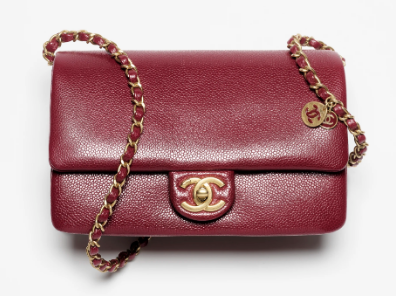 Chanel FLAP BAG AS5186 Burgundy