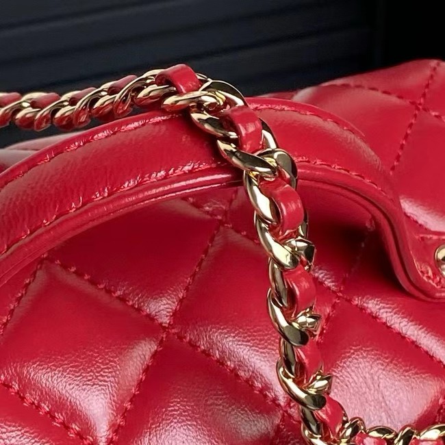 Chanel CAMERA CASE AS5222 red