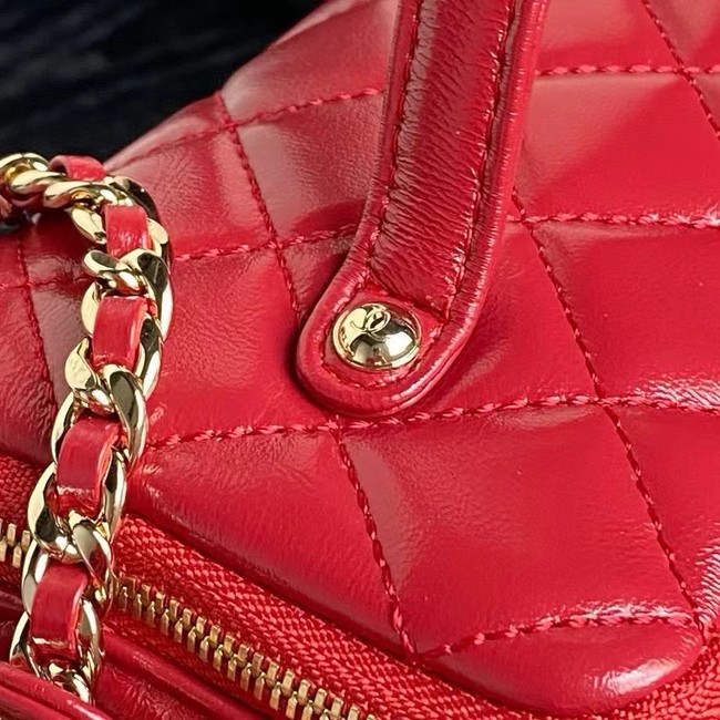 Chanel CAMERA CASE AS5222 red