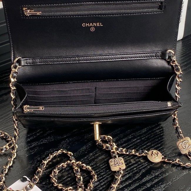 Chanel WALLET ON CHAIN AP4299 black