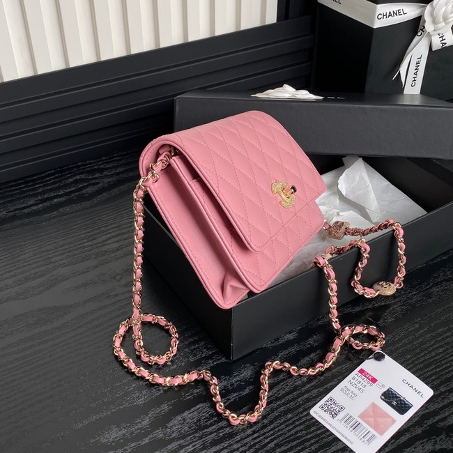 Chanel WALLET ON CHAIN AP4299 pink