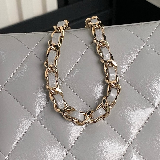 Chanel CLUTCH WITH CHAIN AP4301 gray