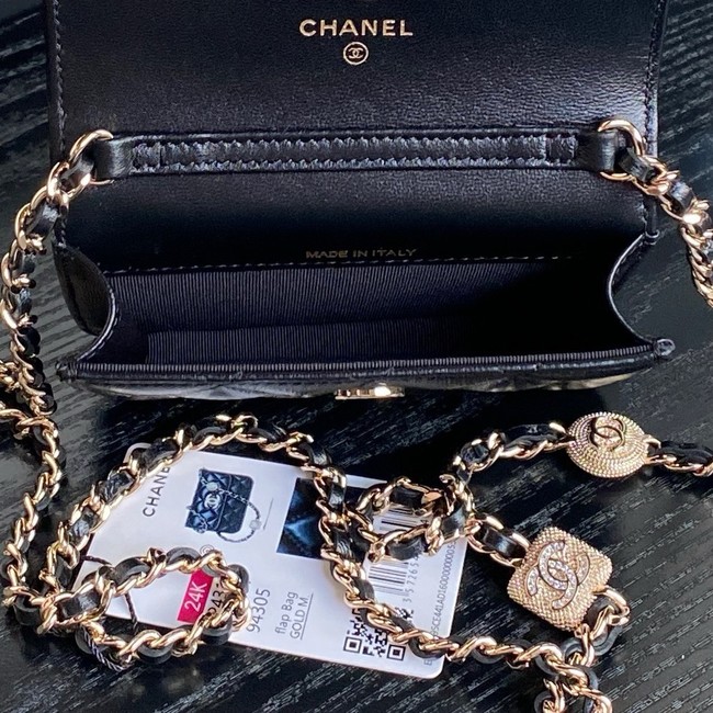 Chanel CLUTCH WITH CHAIN AP4315 black