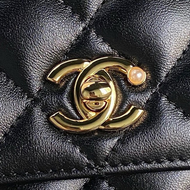 Chanel WALLET ON CHAIN AP4282 Black