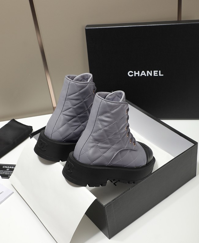 Chanel WOMENS SHORT BOOTS 55704-2