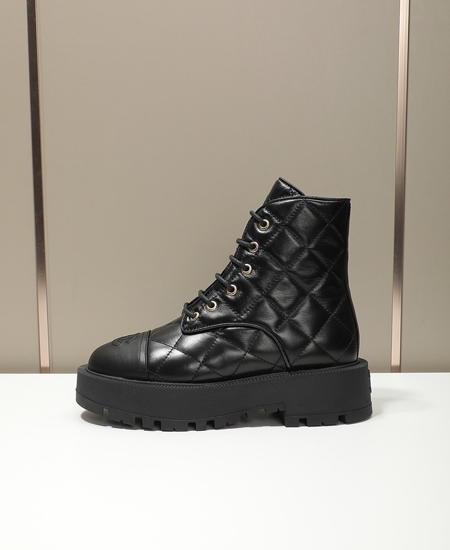 Chanel WOMENS SHORT BOOTS 55704-3