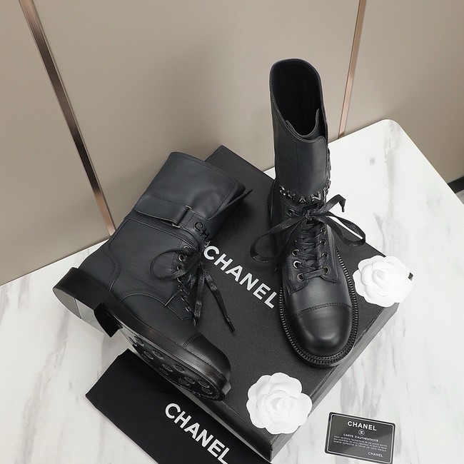 Chanel WOMENS SHORT BOOTS 55706-1