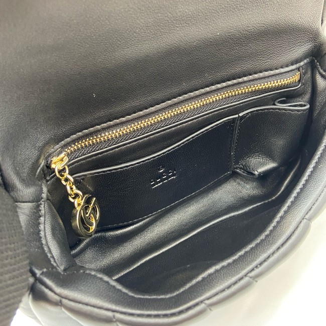 Gucci GG MILANO MINI TOP HANDLE BAG 806017-1 black