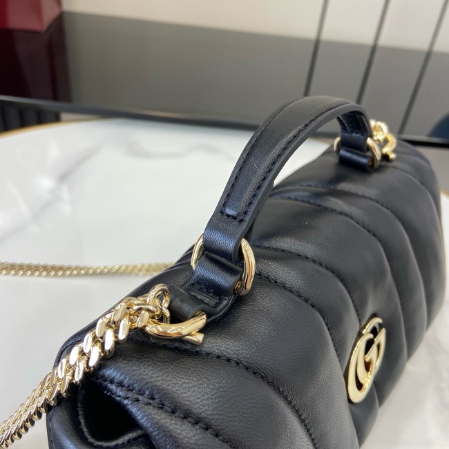 Gucci GG MILANO MINI TOP HANDLE BAG 806017-1 black