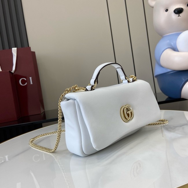 Gucci GG MILANO MINI TOP HANDLE BAG 806017-2 white