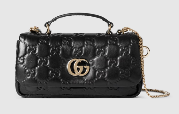 Gucci GG MILANO MINI TOP HANDLE BAG 806017-3 black