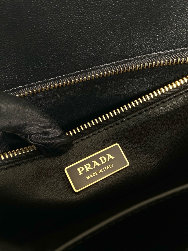 Prada Large Prada Galleria leather bag 1BA446 black