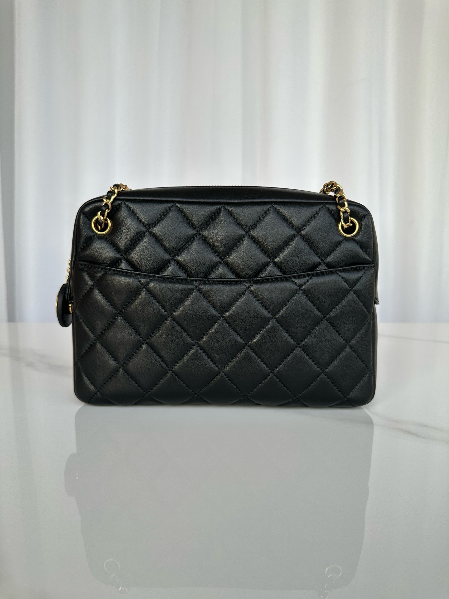 Chanel CAMERA CASE AS5187 BLACK