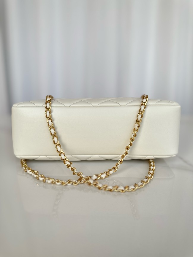 Chanel CAMERA CASE AS5187 WHITE