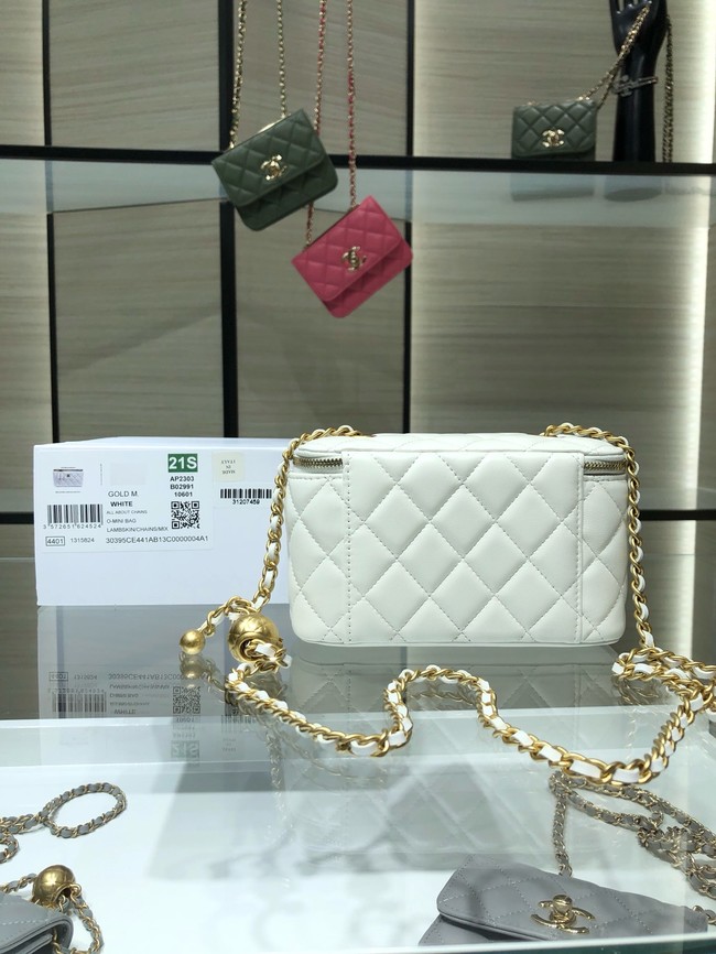 Chanel CLUTCH WITH CHAIN AP2303 WHITE